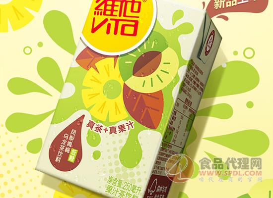 维他果汁茶饮料好喝吗采用轻甜配方