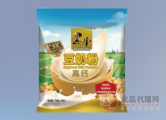 黑牛高钙豆奶粉价格,醇香豆味开启全新的一天