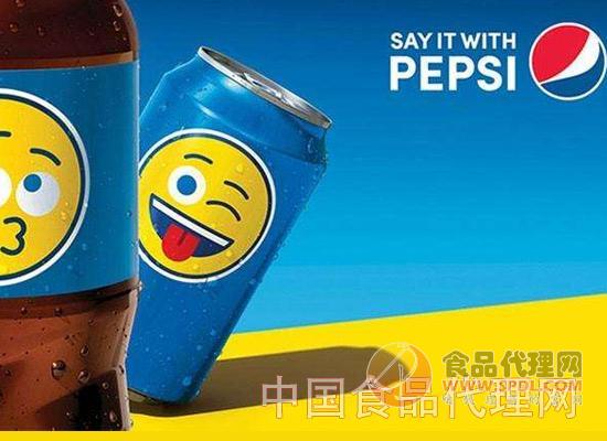 百事发起的"say it with pepsi"emoji表情瓶