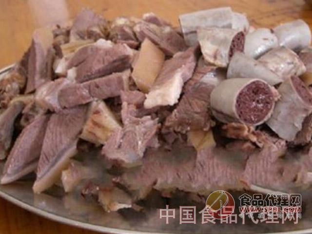 图为生狗肉