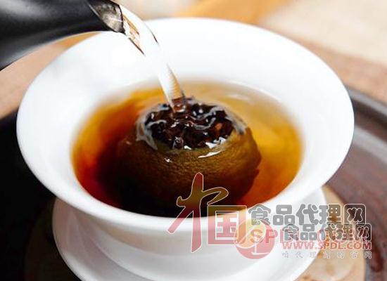 秋冬季节常喝陈皮普洱茶,传承柑茶传统养生文化