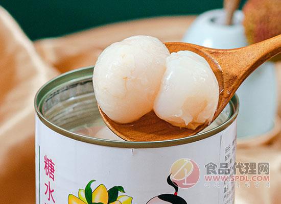 广禧糖水荔枝罐头价格，真实荔枝看得见