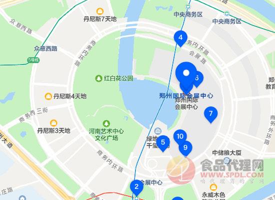 2021第三屆中部鄭州食品博覽會交通指南