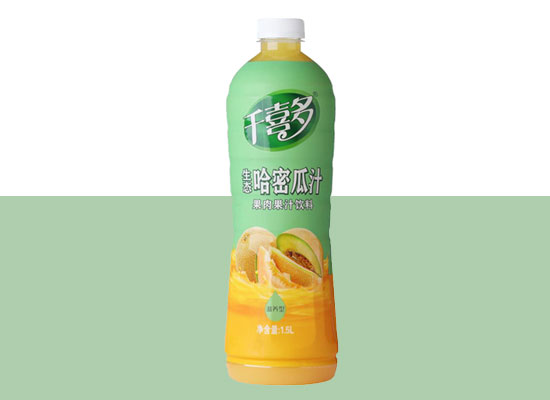 千喜多生态哈密瓜汁，夏日限定的优质饮品