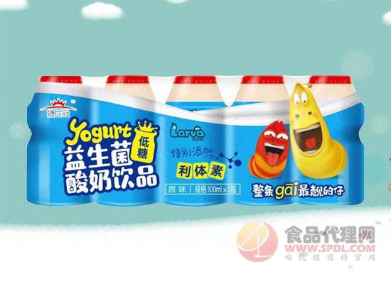捷世冠益生菌酸奶饮品图片