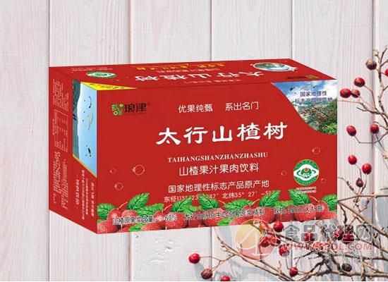 琅津太行山楂树山楂果汁饮料图片