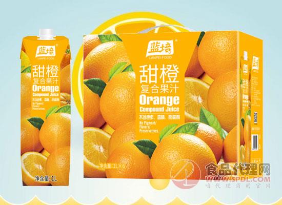 蓝培甜橙复合果汁饮料