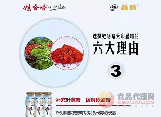 娃哈哈天眼晶睛免费铺货，现面向全国火爆招商