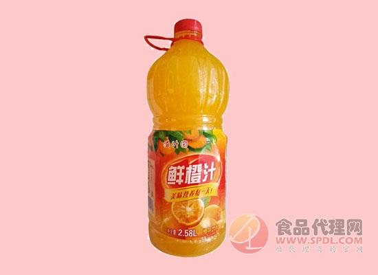 溢汁园鲜橙汁饮料