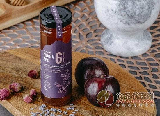 Asmara Asana 6 Rose and Lavender Drink with Prebiotics 