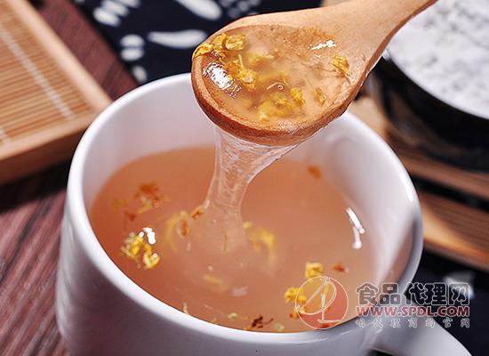 藕粉没有冲成透明状能喝吗