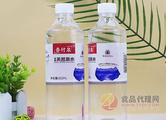 春竹泉饮用天然矿泉水600ml