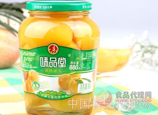 味品堂黄桃罐头价格