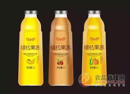 提拉果苏，中国第一瓶玻璃瓶谷类和果汁混合的复合果汁，喝出意大利的浪漫口感。。。