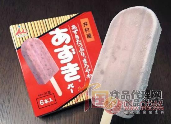 日本井村屋红豆冰棒图片