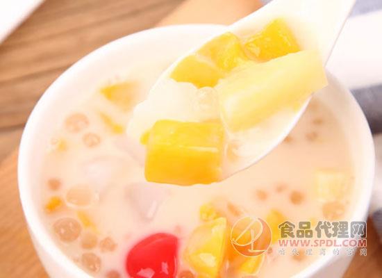 桃壹佰酸奶西米露水果罐頭的價格，新鮮原料，均衡營養