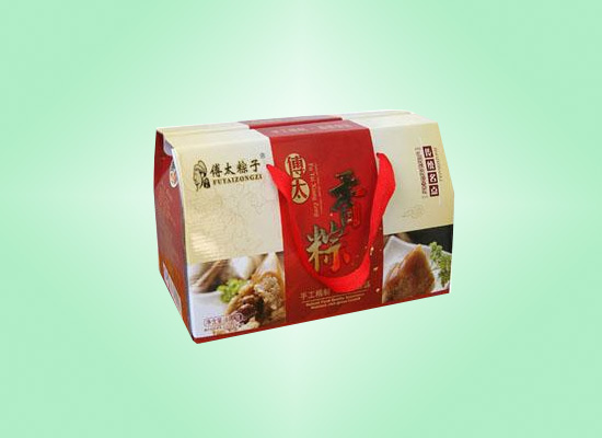 傅太香粽采用传统手工制作，延续特色粽子产品!