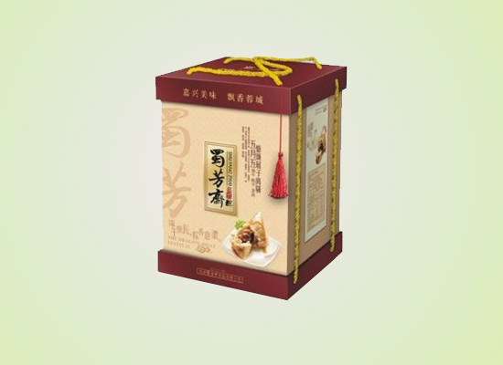 蜀芳斋粽子礼盒，让您的生活过的时尚又美味!