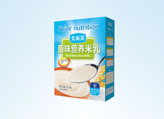 艾尚贝食品运用独特酶解工艺技术，提高了米乳的消化性能