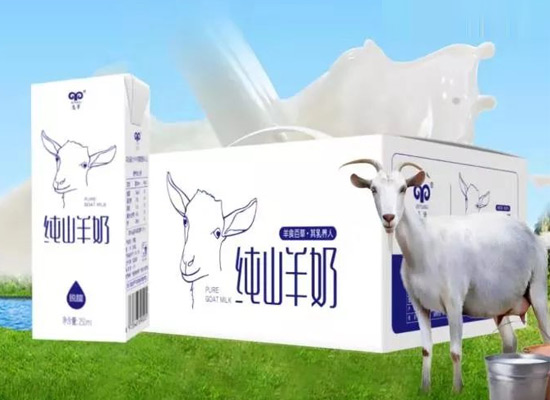 乳品新宠强势来袭!九羊纯山羊奶能扰动牛奶在市场上的地位吗?