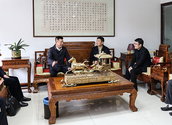 温州市委副书记、政法委书记陈浩莅临香海食品调研指导
