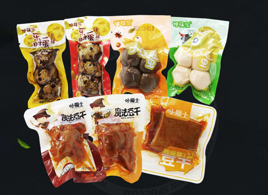申香缘食品旗下产品众多，馋筷乐鹌鹑蛋、小魔士豆干豆串备受消费者青睐！