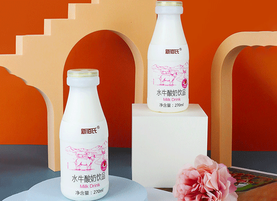 新佰氏水牛酸奶饮品，优质奶源，健康又美味