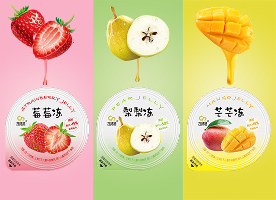 龙哒哒果汁果冻，清甜爽口，美味无限!