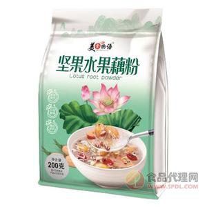 美食物语坚果水果藕粉袋装200g