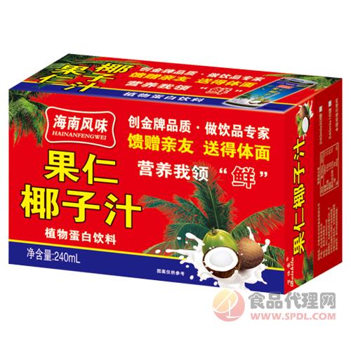 百仕露果仁椰子汁植物蛋白饮料礼盒