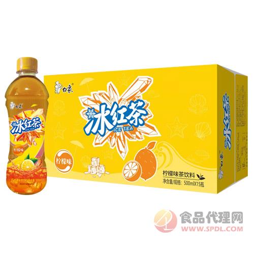 白象冰红茶柠檬味茶饮料500mlx15瓶