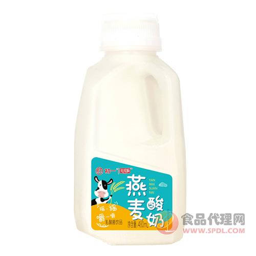 初一燕麦酸奶饮品480ml