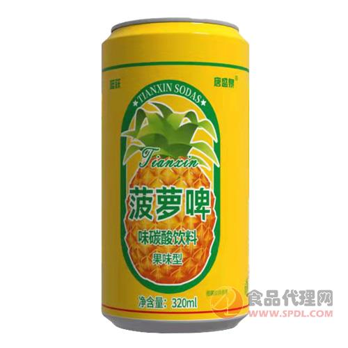 唐盛泉菠萝啤饮料320ml