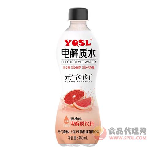 YQSL电解质水西柚味460ml