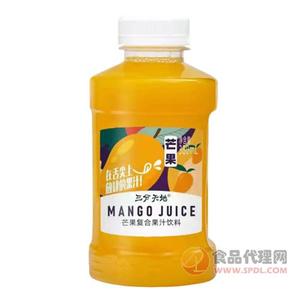 三分天地芒果复合果汁饮料380ml