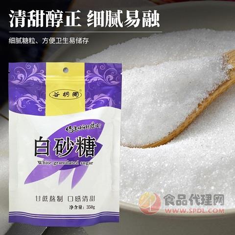 谷胡同白砂糖350g/袋