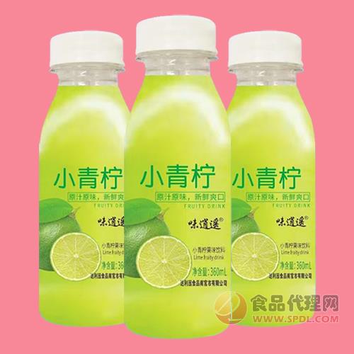 味逍遥小青柠果汁饮料360ml