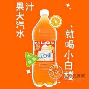 小白楼果汁大汽水橙子味1.86L