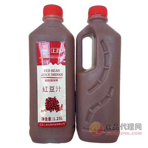 上首红豆汁饮品1.25L