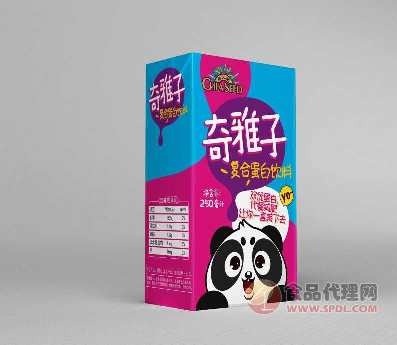 和沁园奇雅子复合蛋白饮料250ml