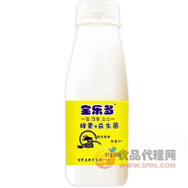 全乐多原味益生菌奶饮料360mL