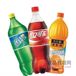 可乐雪碧型汽水碳酸饮料600ml