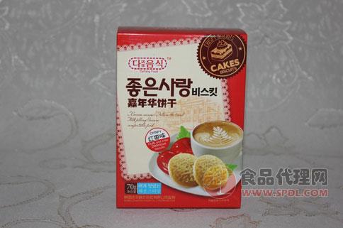 红枣味嘉年华曲奇饼干70克×40盒