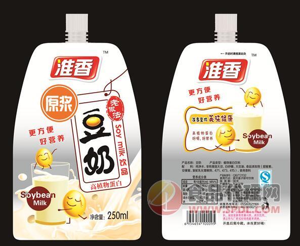 淮香原浆豆奶250ml