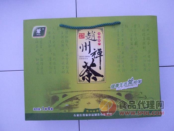 常牌赵州禅茶1x4盒（绿）
