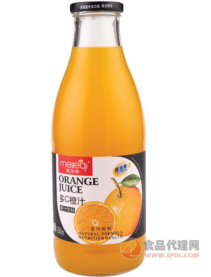 美乐奇350ml多C橙汁