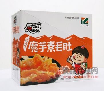 一致 魔乐哥素毛肚 烧烤味盒装