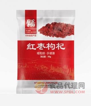 聚岳五谷杂粮豆浆原料-红枣枸杞38g