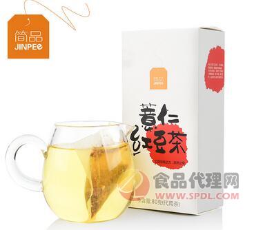 简品红豆薏米茶薏仁茶粉盒装
