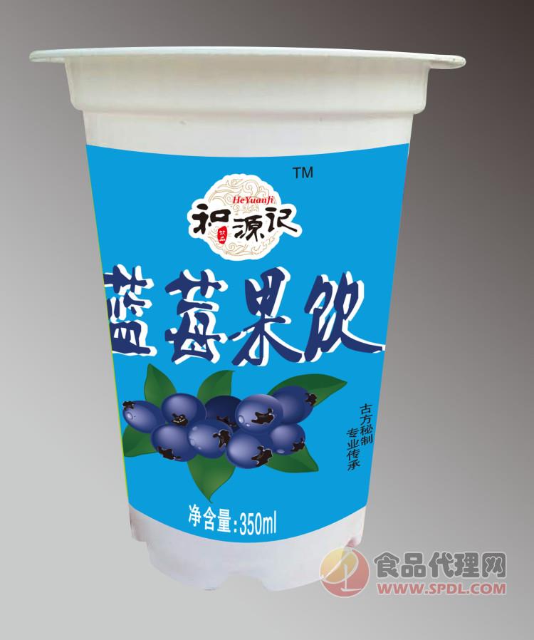 和源记蓝莓果饮果汁饮料350ml